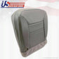 2000 2001 Ford Excursion Limited Driver Side Bottom Leather Seat Cover Gray