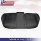 Fits 2007 - 2012 Lexus ES350 Rear Bench Bottom Perforated Leather Cover Black