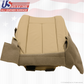 2007 2008 Ford Expedition Driver & Passenger Bottom Leather Seat Cover Tan