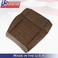Driver-Passenger Bottom Leather Cover Tan Fits 2007-2010 Jeep Wrangler Rubicon