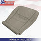 Fits Toyota Highlander 2008 to 2013 Driver & Passenger Bottoms Leather Cover Tan