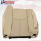 2003 To 2006 Cadillac Escalade Passenger Upper Lean Back Leather Seat Cover Tan