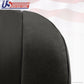 2008 to 2010 Ford F250 F350 Lariat Driver Bottom/Top Leather Seat Covers BLACK