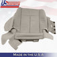 2007-2014 Ford Expedition-DRIVER PASSENGER Bottom CLOTH in GRAY seat cover