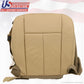 2009 2010 Ford Expedition Driver Side Bottom Leather Replacement Seat Cover Tan