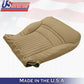 1999-2004 Chevrolet Corvete Driver Passenger lower Perforated Leather cover Tan