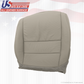For 2007 2008 Acura TL Driver Bottom Perforated Leather Replacement Seat Taupe