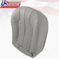 1999 Jeep Grand Cherokee Laredo Driver-Passenger Bottom Leather Seat Cover Gray