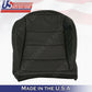 For 1999 TO 2004 Volkswagen Jetta PASSENGER Bottom Leather Seat Cover Black