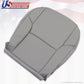 Front Driver Bottom Synthetic Leather Seat Cover Gray For 2007 08 Toyota 4Runner