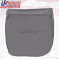 2004 2005 Ford F350 XL Work Truck Driver & Passenger Bottom Vinyl Seat Cover GRY