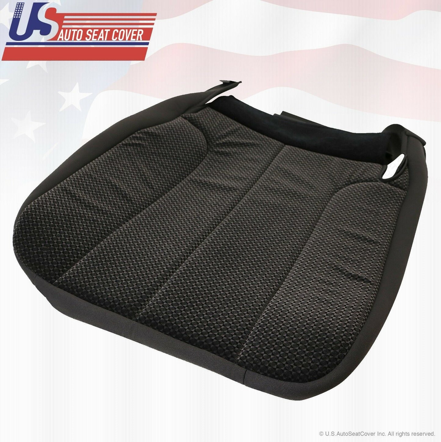 2003 - 2005 Dodge Ram 2500 Driver Bottom Fabric Cover & Foam Cushion Dark Gray