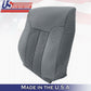 Driver & Passenger Top Cloth Seat Cover Steel Gray 2011 2012 2013 2014 Ford F150