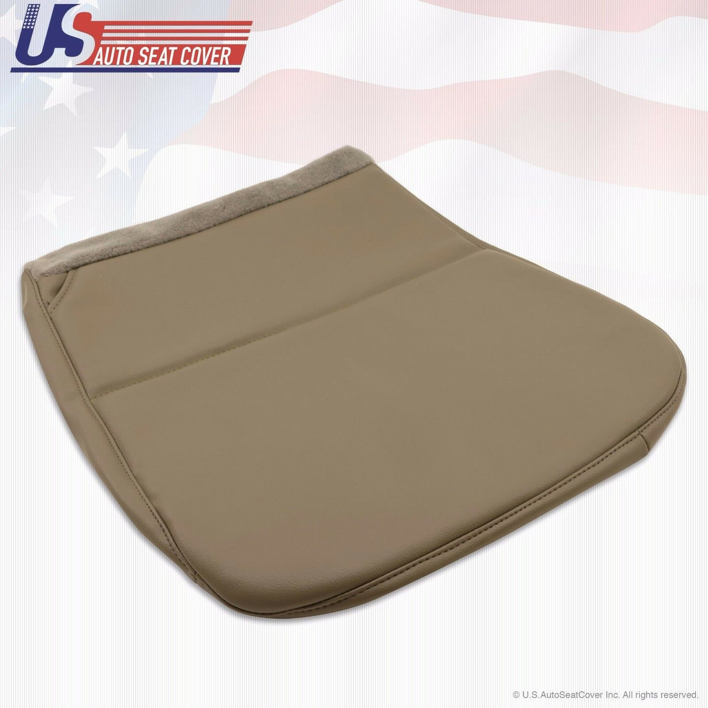 2008 Ford F250 F350 F450 F550 XL Driver Side Bottom Vinyl Seat Cover Tan