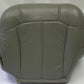 1999 2001 2002 Chevy Silverado Driver Bottom Leather Seat Cover Pewter
