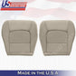 For Lexus 1998-2007 LX470 Safari Roof Rack -Driver Bottom Leather Seat Cover Tan