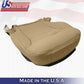 1999-2004 Chevrolet Corvete Driver Passenger lower Perforated Leather cover Tan