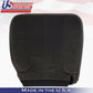 2005 Dodge Ram 3500 SLT Driver Bottom Replacement Cloth Seat Cover Dark Gray