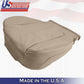 2011- 2014 Ford F150 Lariat Passenger Bottom PERFORATED Leather Cover Adobe Tan
