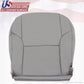 Fits 2003-2009 Toyota 4Runner Driver & Passenger Bottom Leather Seat Covers Gray