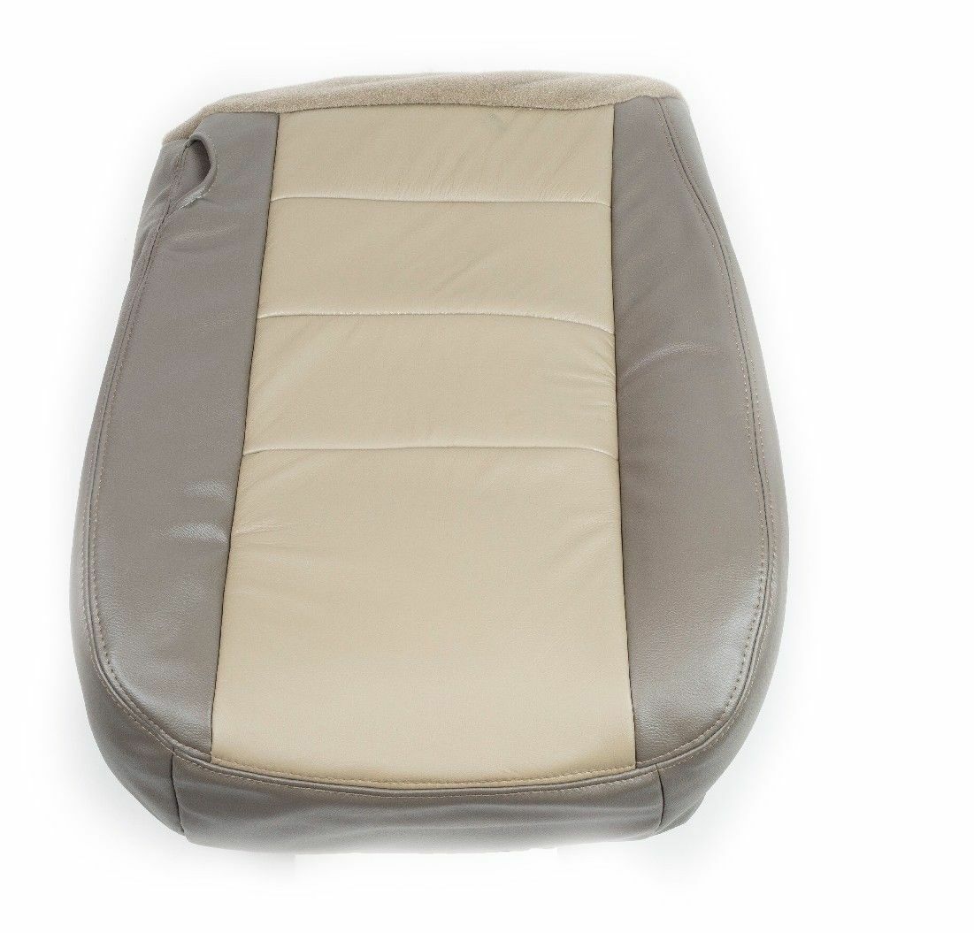 2003 Ford Excursion Eddie Bauer Driver Bottom Leather Seat Cover OEM Replacement