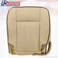 2006 Lincoln Navigator Driver Bottom Perforated Leather Seat Cover Camel Tan KC