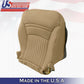 1999-2004 Chevrolet Corvete Driver Passenger lower Perforated Leather cover Tan