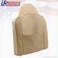 2002 2003 Ford F250 F350 Driver Top Lean Back Backrest Leather Seat Cover Tan