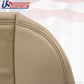 2004 Cadillac Escalade 2nd Row Driver Bottom Perforated Leather Seat Cover Tan