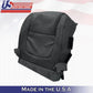 PASSENGER BOTTOM Leather Cover Black 2011 2012 2013 2014 2015 Ford Explorer