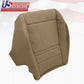 1998 - 2001 FORD EXPLORER XLT DRIVER PASSENGER LEATHER BOTTOM SEAT COVER IN TAN