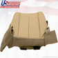 2007 2008 Ford Expedition Driver & Passenger Bottom Leather Seat Cover Tan
