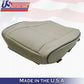 2019 2020 Jeep Grand Cherokee Overland PASSENGER BOTTOM Leather Cover Tan Frost