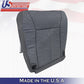 1998-2002 Dodge Ram 1500 SLT Bottom Cloth Covers DARK Gray *W/T & Regular Cab*