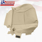 Fit 2006- Lexus IS250-IS350 DRIVER Bottom Seat Cover Perforated Leather (Tan)