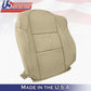 Fits 2013-2018 Acura RDX Driver Passenger Tops Perforated Leather seat Cover Tan