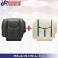 2003 To 2007 GMC Sierra Driver Bottom Seat Cover and Foam Cushion Dark Gray