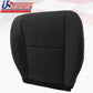 2010-2013 Chevy Avalanche Driver & Passenger Side Bottom Cloth Seat Cover Black