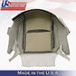 2008 to 2013 For Toyota Highlander Front Passenger Bottom Leather Seat Cover Tan