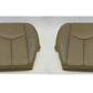 2007 Chevy Silverado Classic Driver and Passenger Bottom Leather Seat Covers Tan