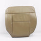 2007 Ford F150 F 150 Driver Bottom Leather Seat Cover Pebble Tan/Replacement