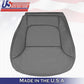 2001 2002 2003 2004 Fits For TOYOTA TUNDRA Driver Bottom Leather Seat Cover Gray