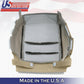 Driver Passenger Bottom Perforated Leather Cover Tan For Acura MDX 2007 to 2012