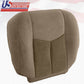 2007 Chevy Silverado 1500 1500HD Driver Bottom Replacement Cloth Seat Cover Tan