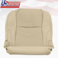 Fit 2006- Lexus IS250-IS350 DRIVER Bottom Seat Cover Perforated Leather (Tan)
