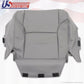 Front Driver Bottom Synthetic Leather Seat Cover Gray For 2007 08 Toyota 4Runner