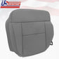 2008 Ford F150 Lariat Driver & Passenger Side Bottom Cloth Seat Cover FLINT GRAY