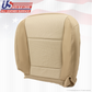 2006 2007 Mercury Mountaineer DRIVER & PASSENGER Bottom LEATHER Cover 2-TONE TAN