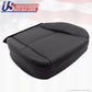 2012 2013 2014 Chevy Silverado 1500 DRIVER Bottom Cover PERFORATED LEATHER BLACK