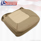 2005 Ford Expedition Eddie Bauer Driver Bottom Leather Seat Cover 2-Tone Tan